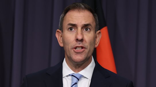 Treasurer Jim Chalmers.