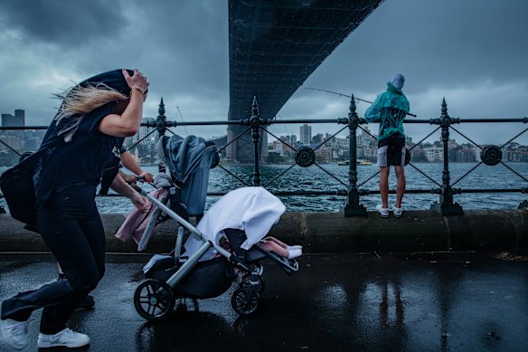 The rain won’t wash away the humidity Sydney is experiencing. 