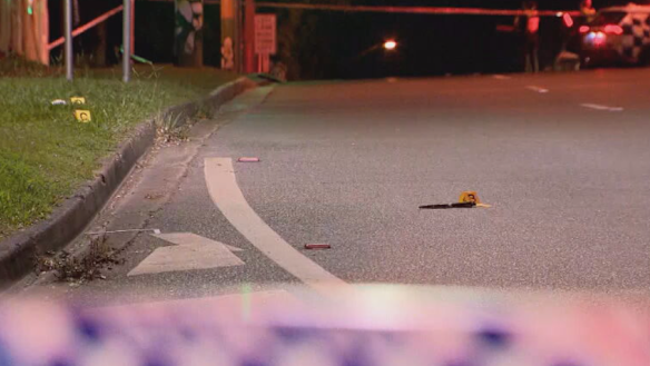 An allegedly armed man was seriously injured in a police shooting at Logan Central.