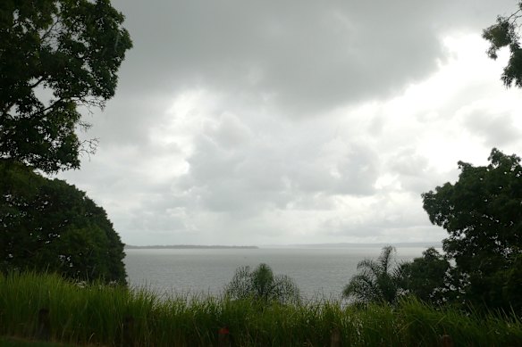 The view from Redland Bay.