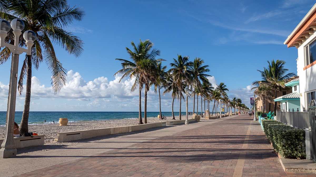 Hollywood Beach in Florida