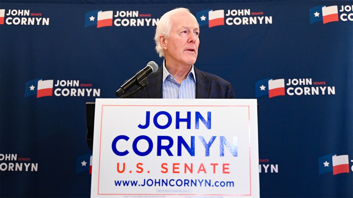 John Cornyn on primary night