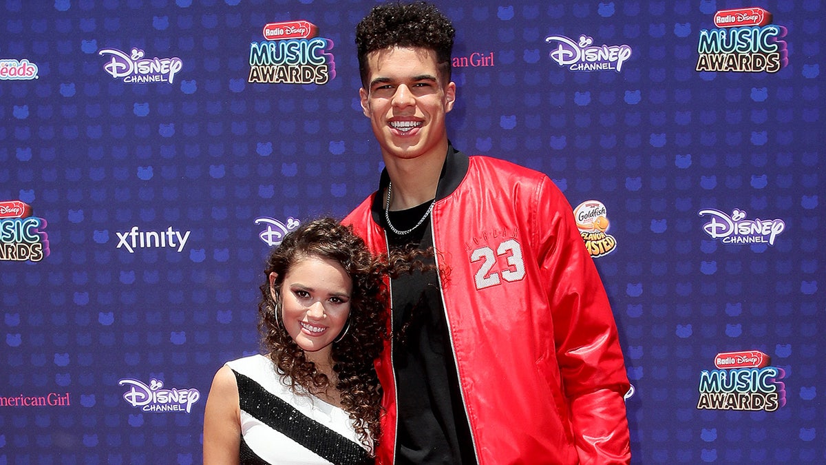Actress Madison Pettis and basketball player Michael Porter Jr. red carpet