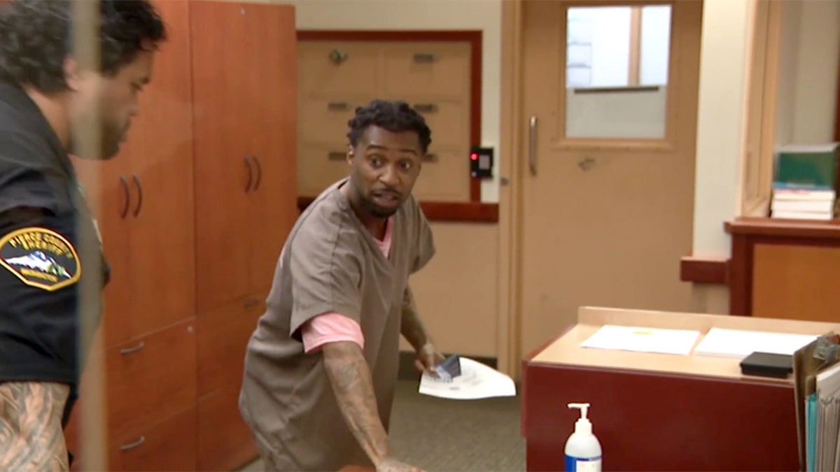 Majeed Guerry appears in court