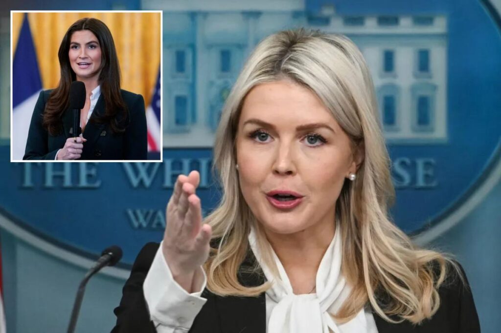 Karoline Leavitt lashes out on Kaitlan Collins, says CNN wants ‘to make the president look bad’ with 6 service members killed in Iran war