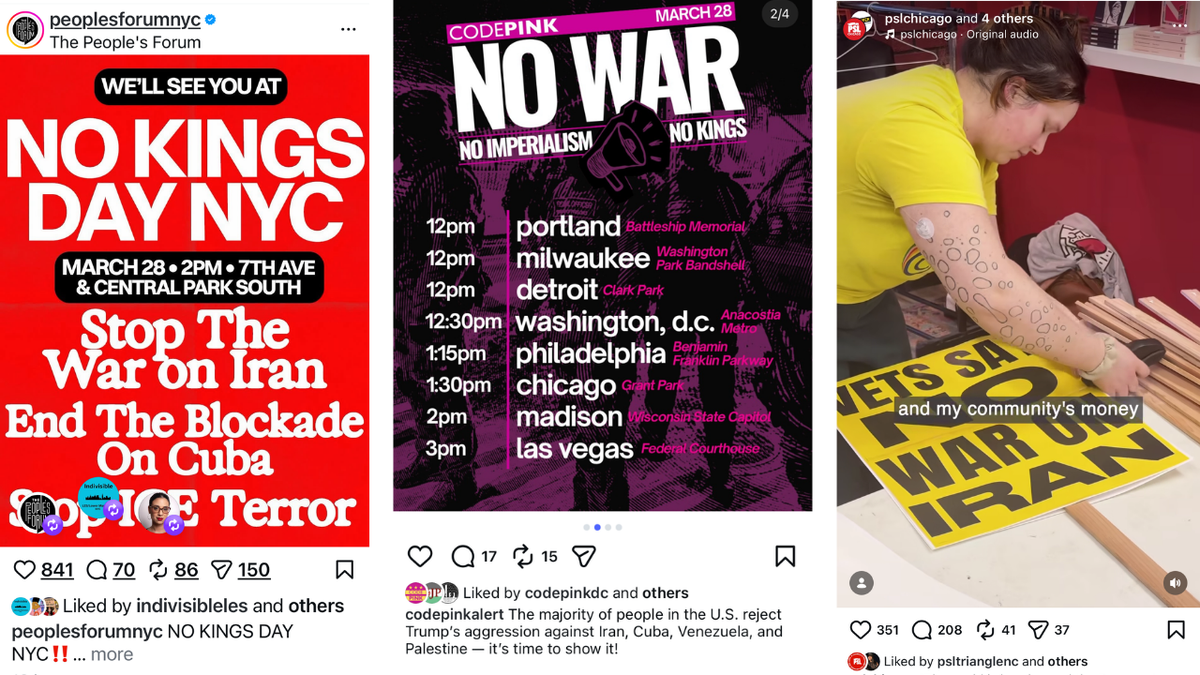 Socialist and communist groups organizing