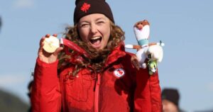 B.C.’s Natalie Wilkie takes home Canada’s 1st gold at Winter Paralympics