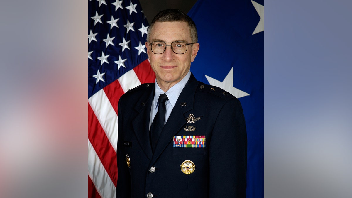 Ret. Maj. Gen. William Neil McCasland in uniform