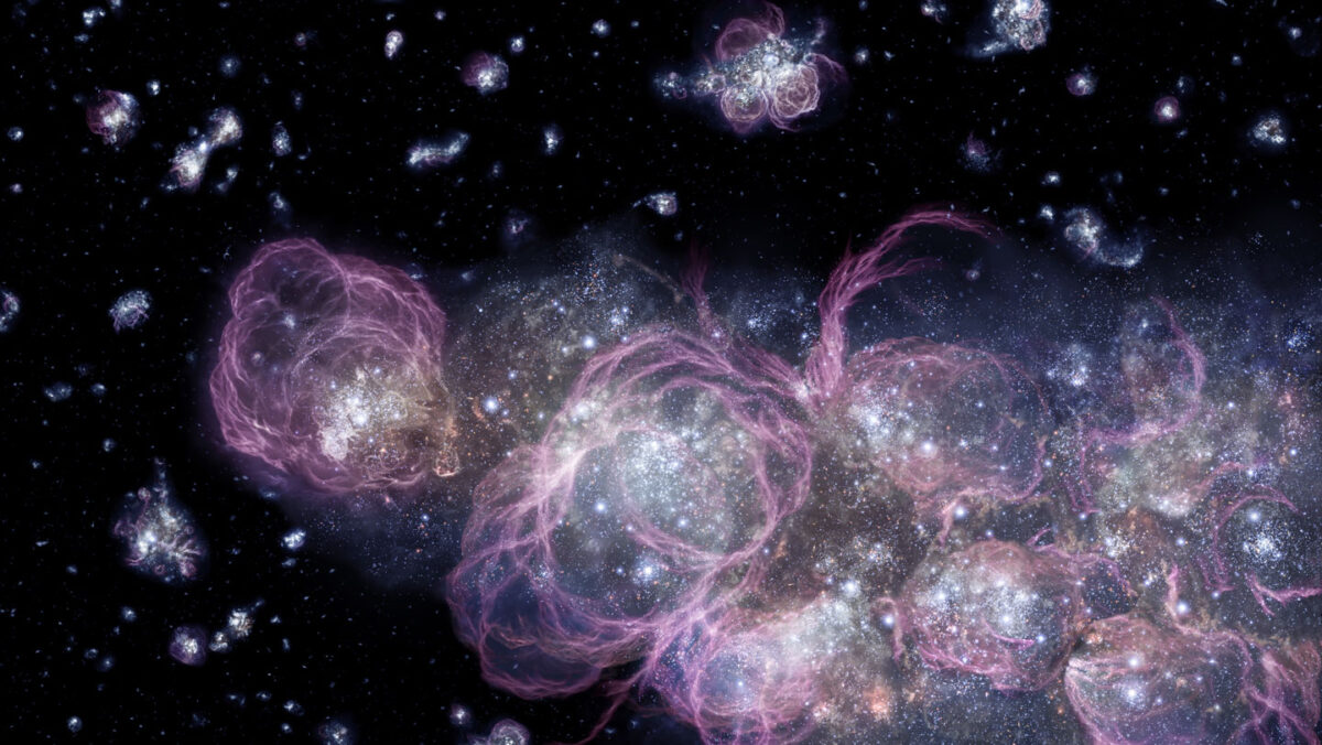 The earliest evidence of the first stars may lie in a distant gas clump