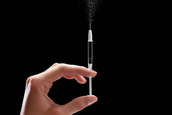 The FluMist vaccine.