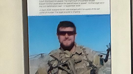 The exhibit displayed in the war memorial’s Hall of Valour. 