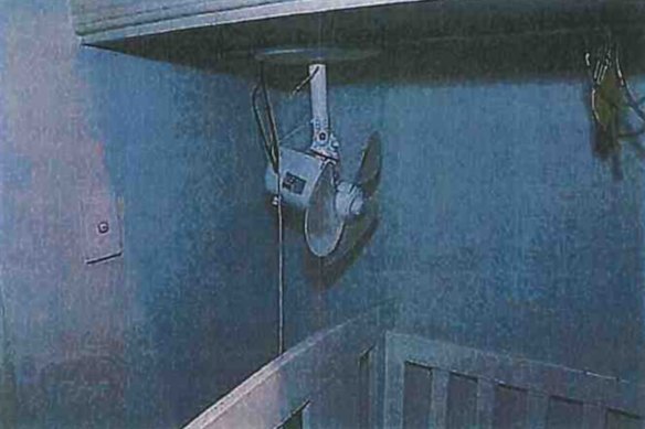 Photos show the dark room where 12-year-old Tiffani slept.