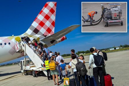 Airline sparks anger as it demands extra fees from already booked passengers as oil prices spike