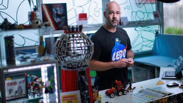 Thieves stole $60,000 worth of Lego from Chris Hurwood’s Brick Evolution shop last year.