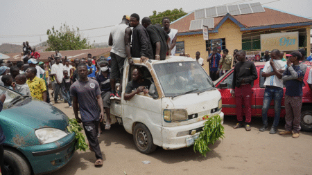 Gunmen on bikes storm Nigeria village on Palm Sunday, killing at least 20
