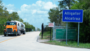 Guards at 'Alligator Alcatraz' beat, pepper-sprayed detainees, lawyer says