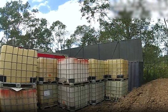 Officers found evidence of the alleged crim on the Greenbank property. 