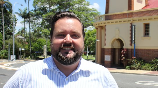 Brisbane City Council Labor leader Jared Cassidy.