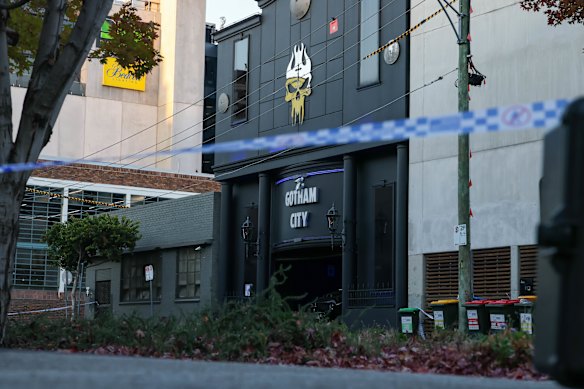 Gotham City brothel was shot at overnight days after the owner received threats from an unknown person. 