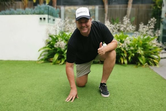 Dave Franklin, The Block’s favourite landscape gardener.