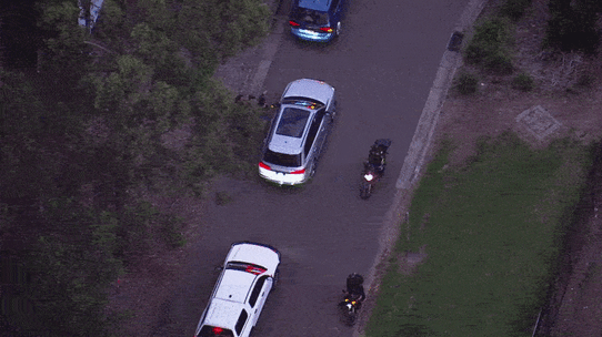 Correctives Services officers try to stop the Herald from photographing Ben Roberts-Smith.