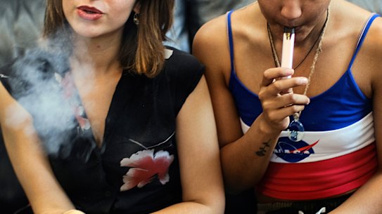 Some data shows vaping has decreased amongst teens but usage remains stubborn among people aged 18 to 24.