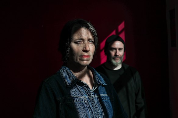 Uniting senior manager Emma Hooper and senior harm-reduction clinician Nathan Farley.