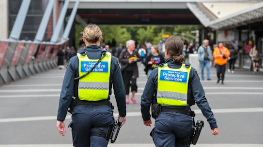 Victoria Police has unveiled a new deployment model for PSOs at railway stations.
