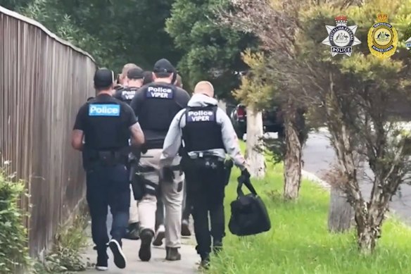 Police say they became aware of the alleged trafficking plot after a group were rescued at sea.