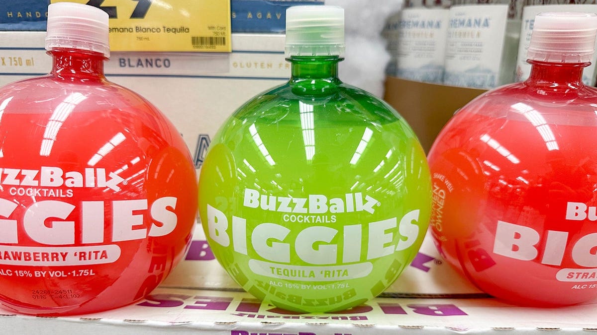 BuzzBallz Biggie on supermarket shelf