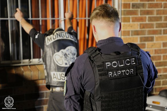 Consorting warnings were handed out to 194 people at the party.