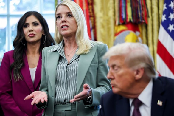 Donald Trump has sacked Kristi Noem and Pam Bondi, despite their devotion to him.