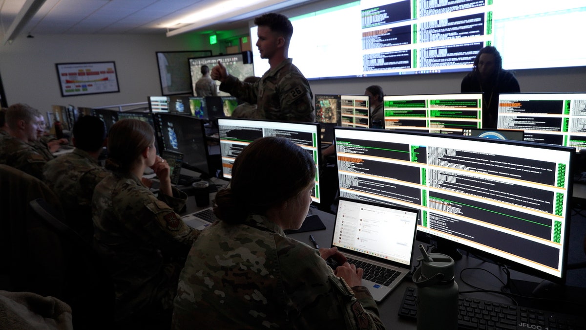 Cadets at CULEX mission control