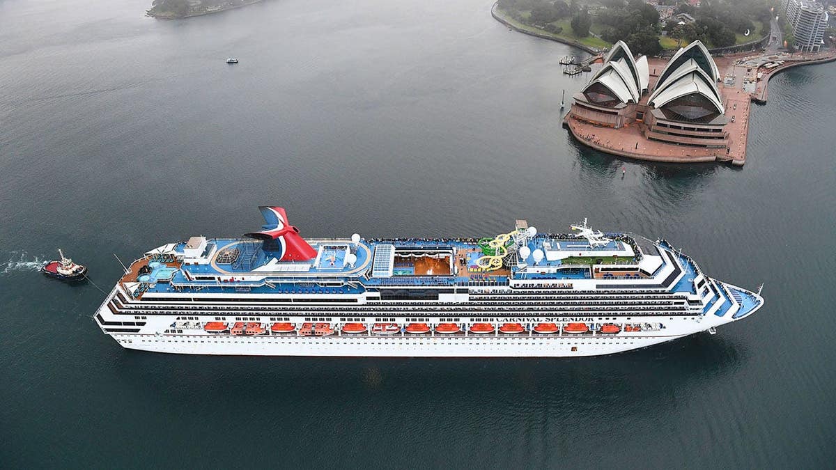 The Carnival Splendor in Australia