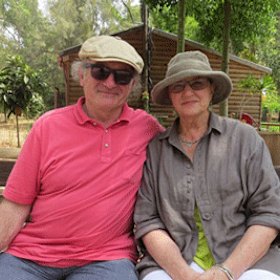 David and Bindy Koadlow, the daughter of business magnate and philanthropist Victor Smorgon.