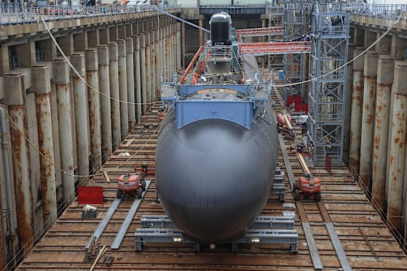 A Virginia-class submarine under construction. Is this what we want, what we really, really want?