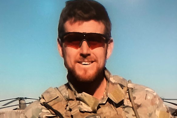 Ben Roberts-Smith during his time in Afghanistan.