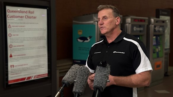 Queensland Rail’s Nev Conway says the pay offer is fair and reasonable.