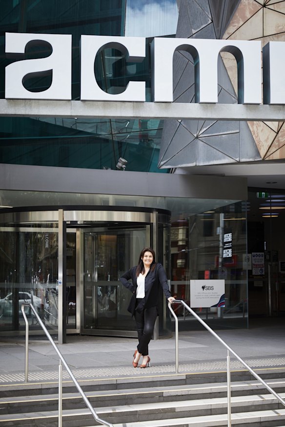Karen Martini at ACMI.