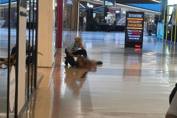 Inspector Amy Scott ended Joel Cauchi’s killing spree when she shot him in the Bondi Junction shopping centre.