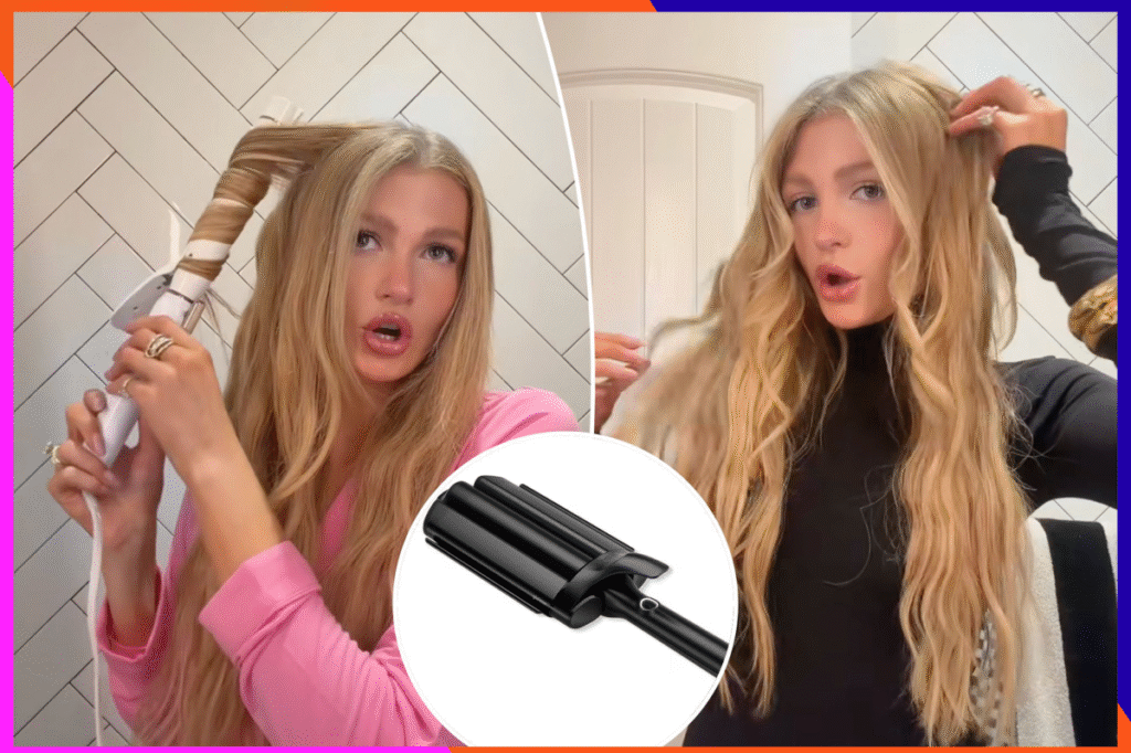 Get the look: Halley Kate’s viral hack to achieving killer hair with 3 tools