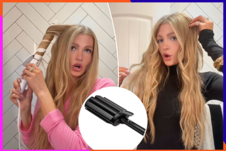 Get the look: Halley Kate’s viral hack to achieving killer hair with 3 tools