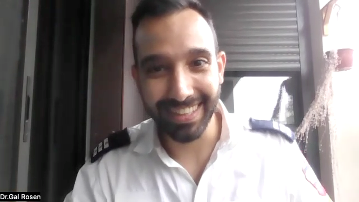 Dr. Gal Rosen smiles