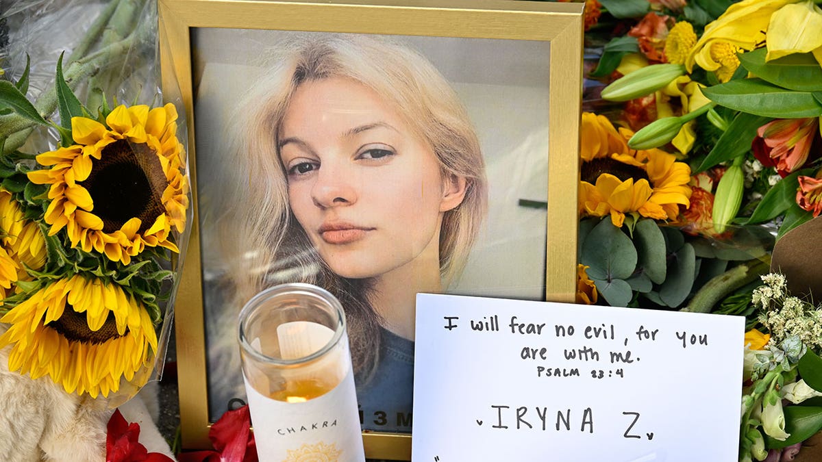 Iryna Zarutska memorial