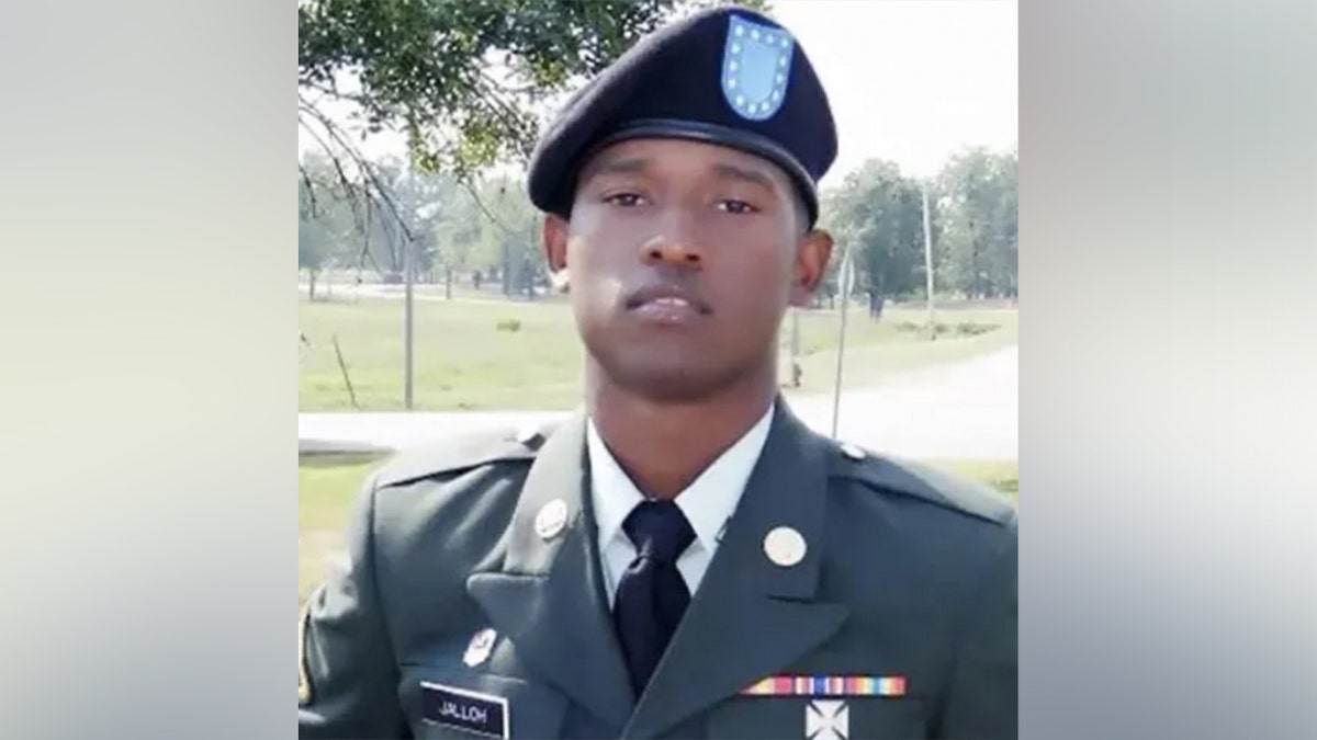 Mohamed Bailor Jalloh facing forward in a portrait-style image