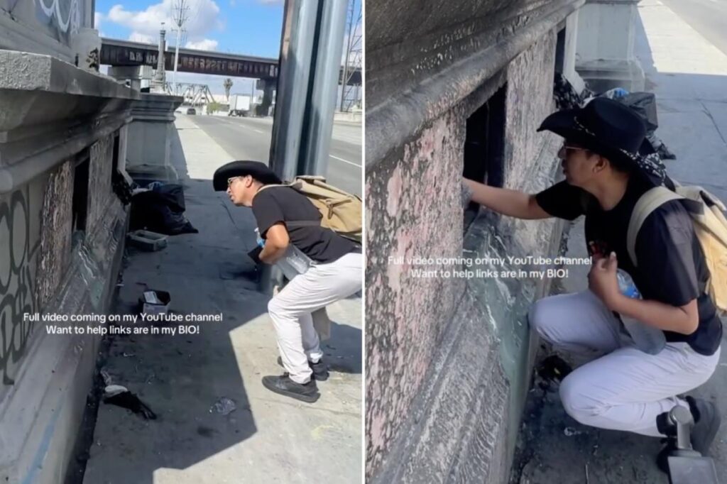 Homeless found living inside bridge pillars over LA River in latest disturbing discovery