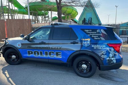 Cops suspended over twisted April Fool’s prank: ‘Baby out the window’