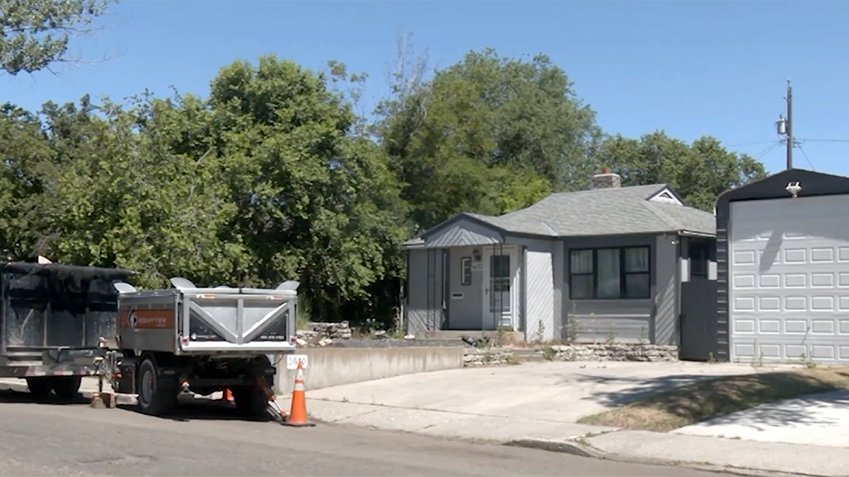 Home in Spokane, Washington where Timothy Bradburn was shot and killed by his daughter