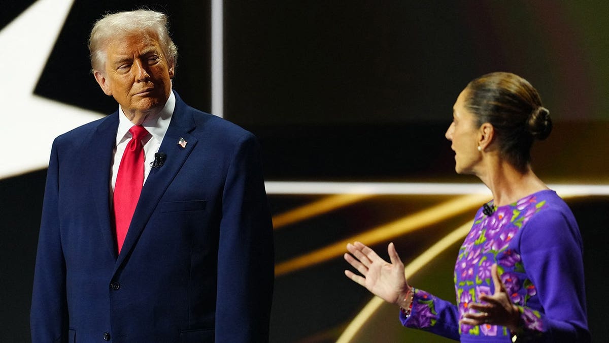 U.S. President Donald Trump and Mexican President Claudia Sheinbaum