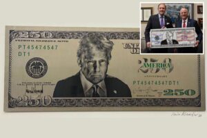 Trump’s team pushes for new $250 bill with his face on it — but there’s a big catch